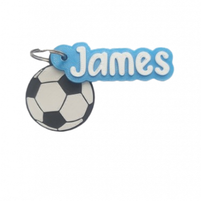 Soccerball + Nametag
